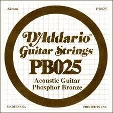 Produktbild D'Addario Pb025 (1x, Gitarre, 0.03")