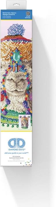 Actual product image Diamond Dotz Diamond Painting Bohemian Alpaka