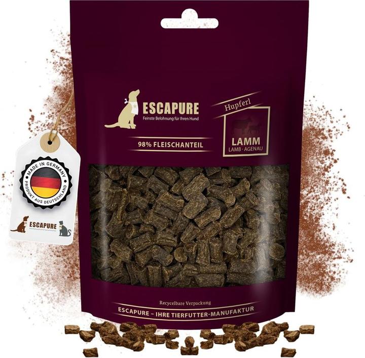 Produktbild Escapure Hupferl Hundesnacks mit Lamm (Adult, 1 Stk., 150 g)