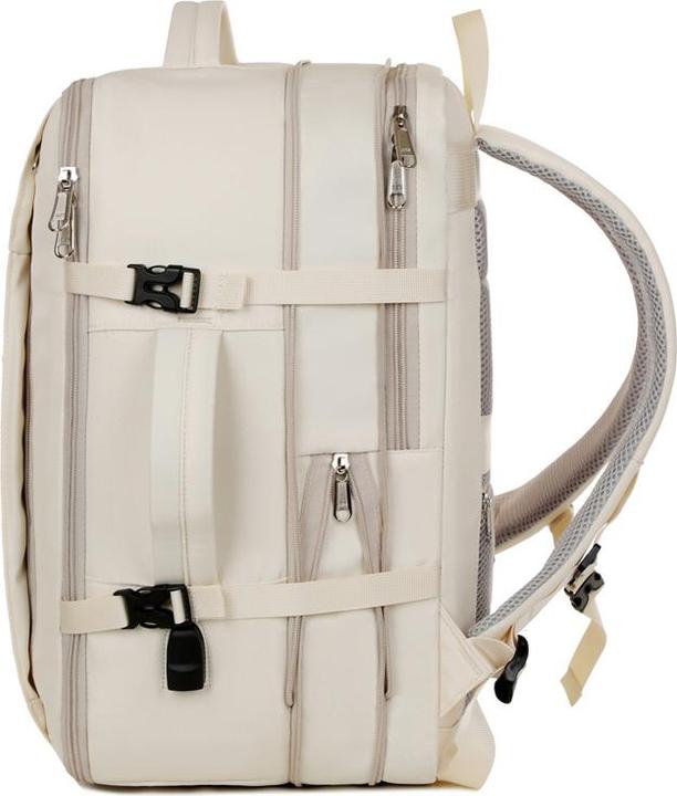 Produktbild Okade S3610 Laptoprucksack 17.3 Zoll – Business Travel Rucksack mit USB, Koffer-Design, Beige