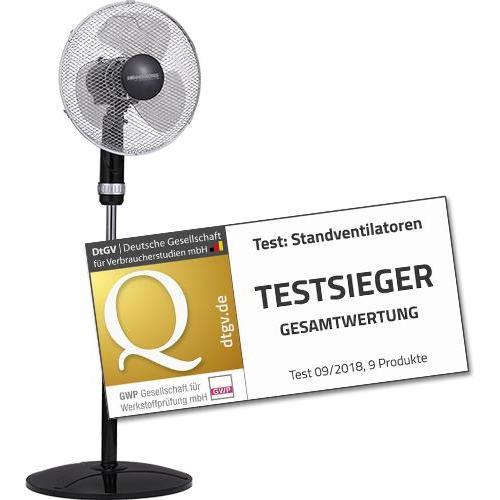 Thumbnail - Sonnenkönig 10510011, Ventilator, Schwarz, Silber