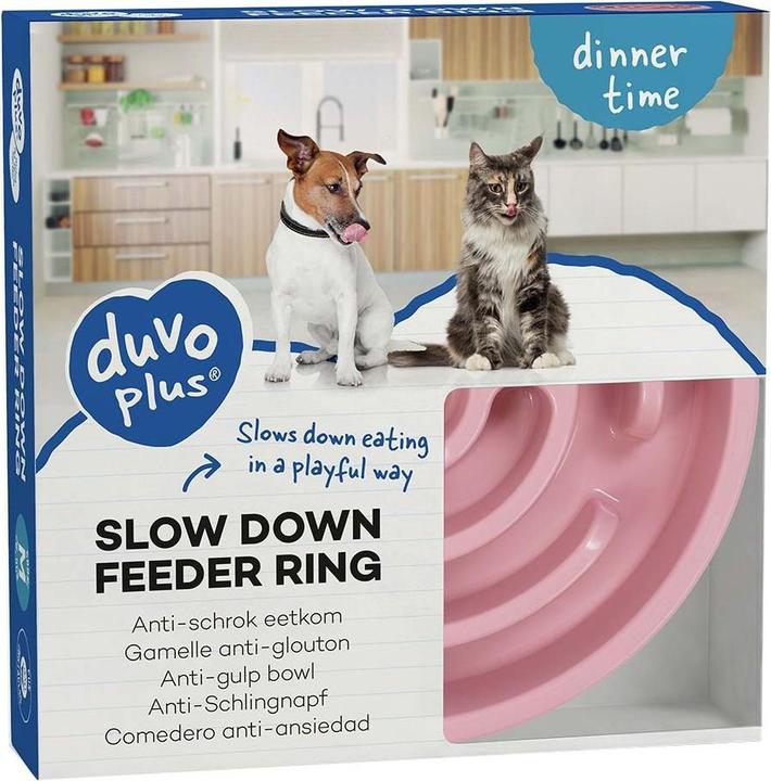 Produktbild Duvoplus Fressnapf für Hund und Katze anti-schlinger Ring (60 cl)