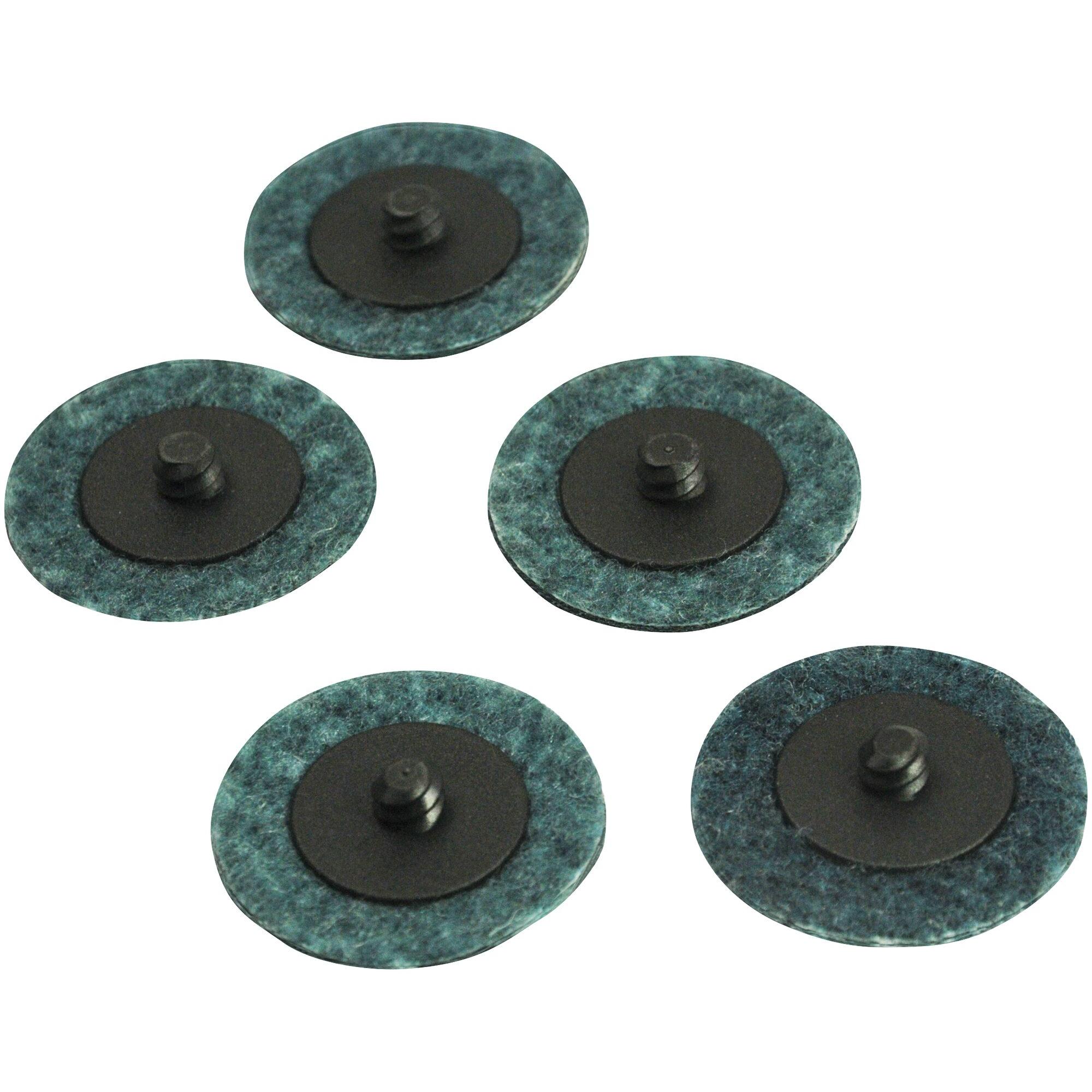 HAZET, Schleifmittel, Schleifvlies ∙ ⌀ 50 mm ∙ Körnung 300 9033-11-0300/5 ∙ Anzahl Werkzeuge: 5 (300)