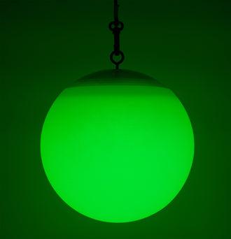 Actual product image Schwaiger 660173 Solar Hängelampe Kugel-Leuchte (50 lm, IP44)