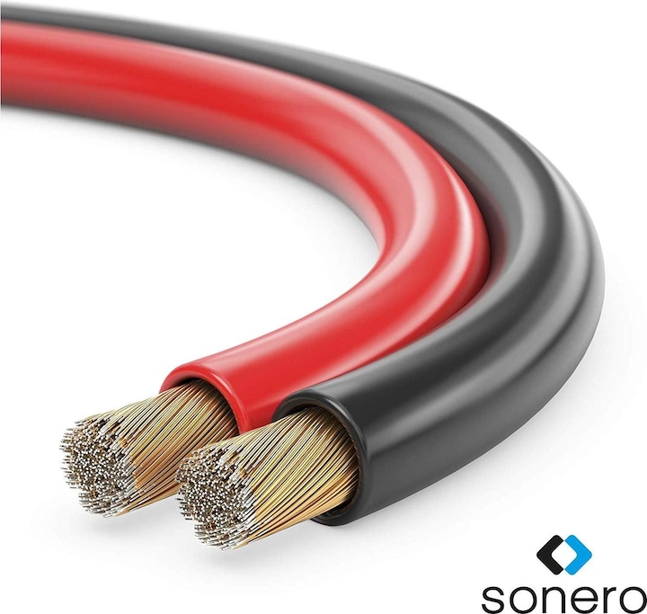 Actual product image Sonero Loudspeaker cable 2,50mm² CCA 50 m (50 m, 2.50 mm²)