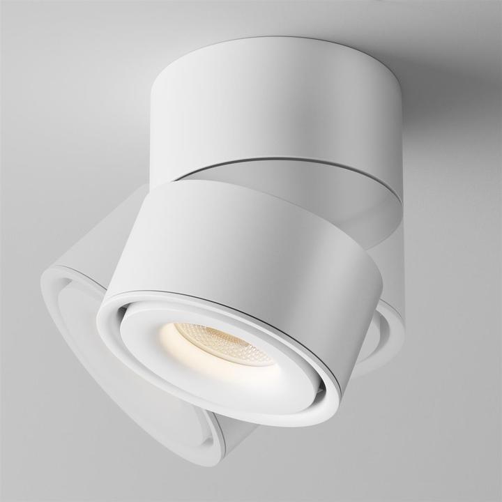 Produktbild Maytoni Yin LED Deckenleuchte, Deckenlampe 15W dimmbar Weiss 3000K 90Ra Warmweiss (1020 lm)