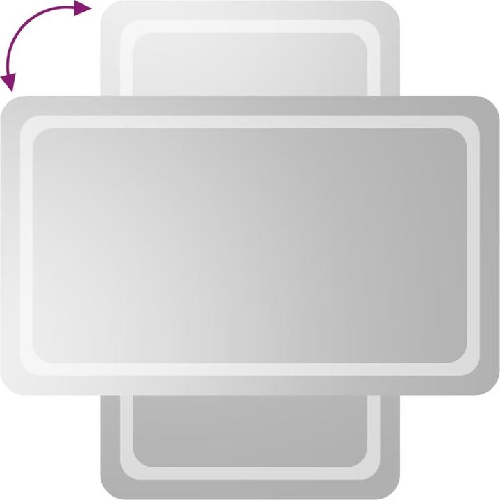 Actual product image vidaXL Spiegel (60 x 100 cm)