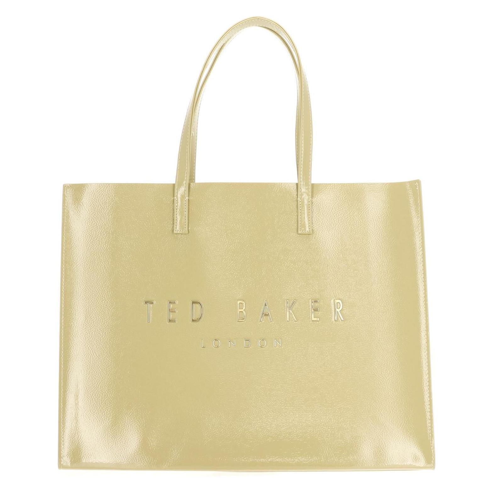 Ted Baker, Damen, Handtasche, Crikon Crinkle Icon Bag, Gelb