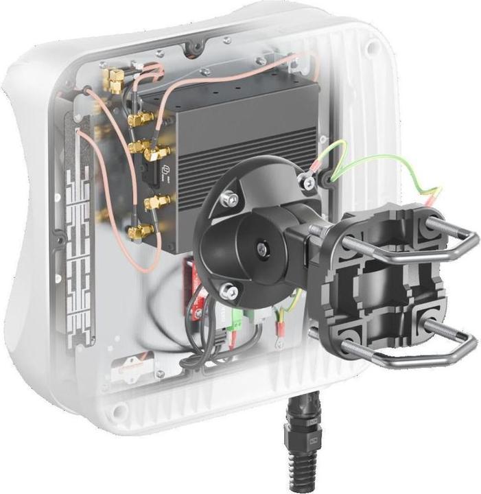 Actual product image Quwireless AEG5100M - QuMax with PoE splitter for Robustel EG5100 (5G, 4G, GPS, Wi-Fi)