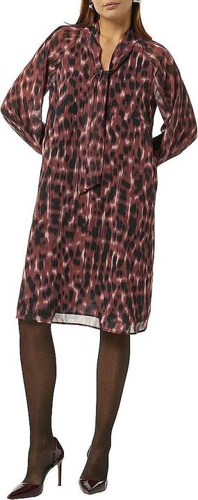 Image du produit Comma Kleid Gemustertes Chiffonkleid mit Schluppe (44)