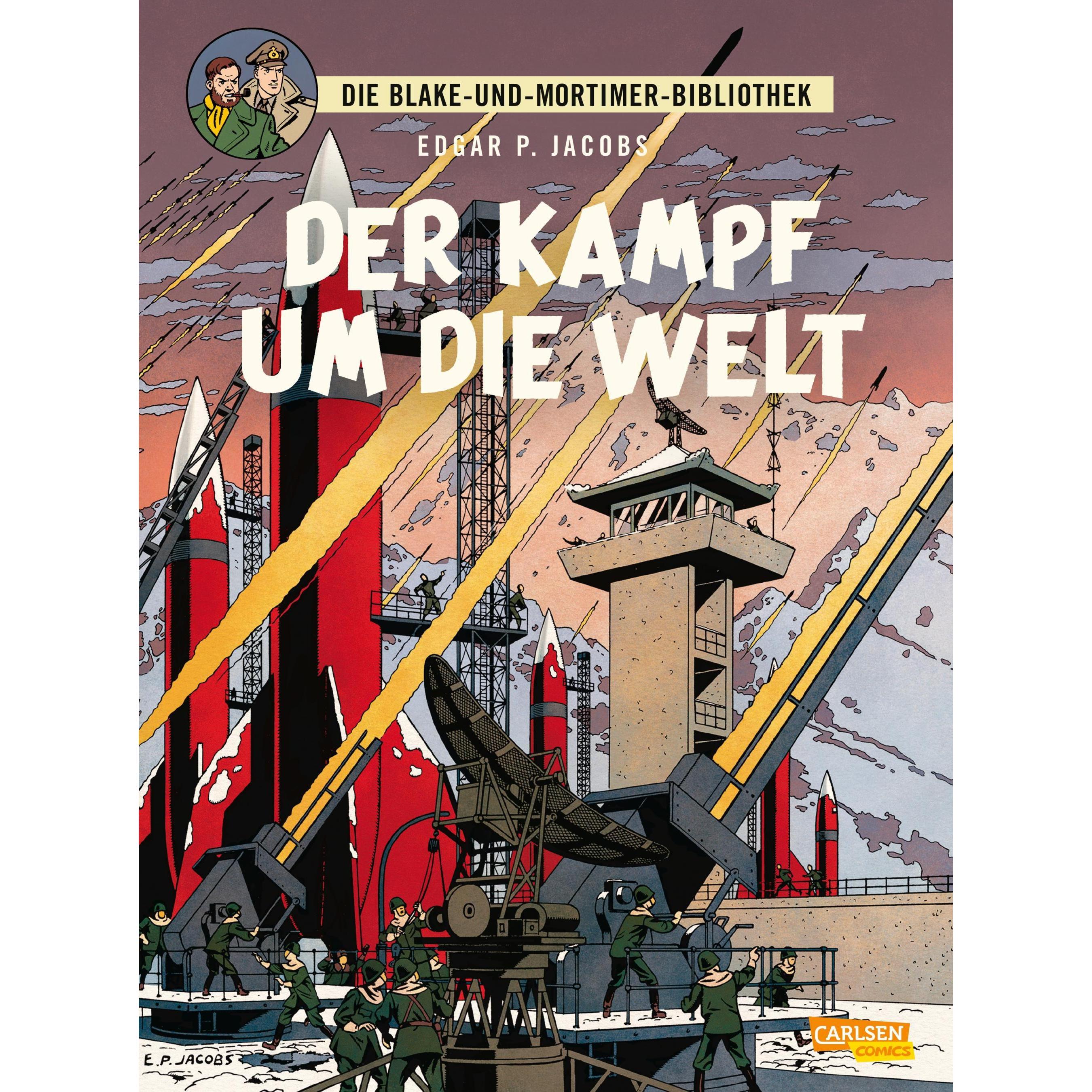 Blake und Mortimer Bibliothek 1: Kampf um die Welt, Belletristik von Edgar P. Jacobs