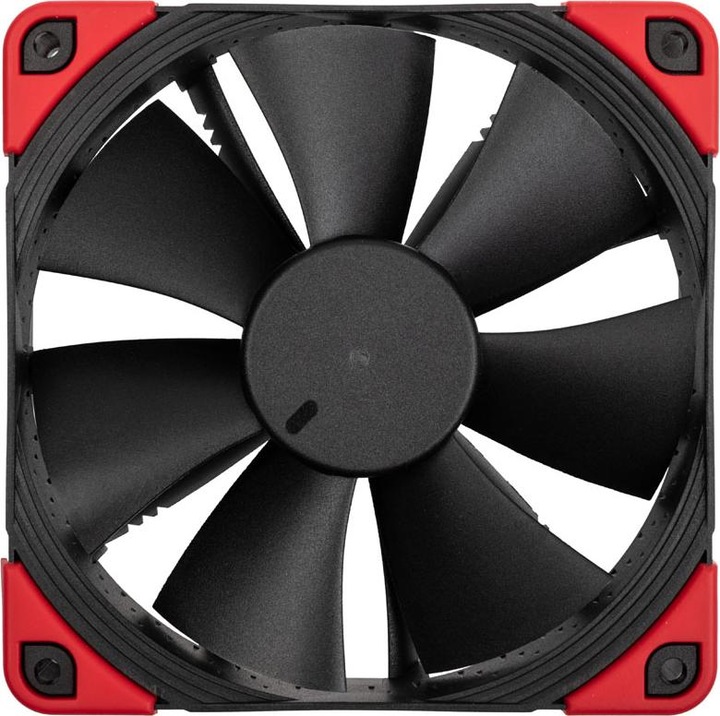 Produktbild Noctua NF-F12 PWM chromax.black.swap (120 mm, 1 x)
