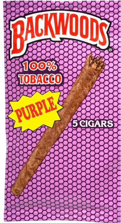 Actual product image Backwoods Blunt Purple