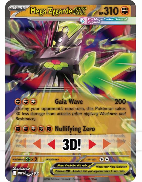 Produktbild Pokémon P-EN Mega Zygarde ex Premium Collection (Englisch, Box Set & Collection)
