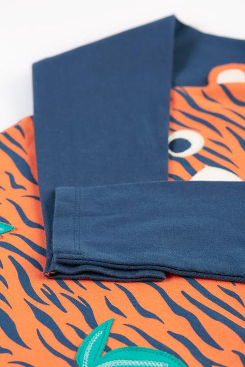Immagine prodotto Frugi Camicia tigre per bambini (74, 80)