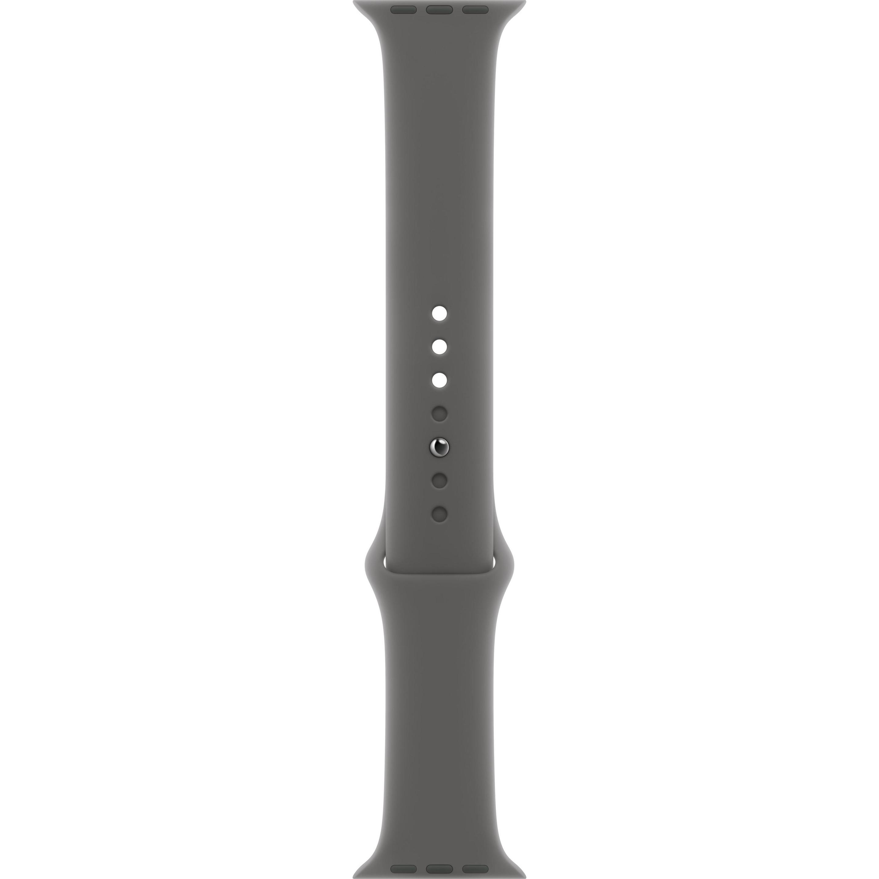 Apple Sport Band (40 mm, Fluorelastomer, Apple Watch Ultra 2, Apple Watch Series 10, Apple Watch SE 2024), Uhrenarmband,...
