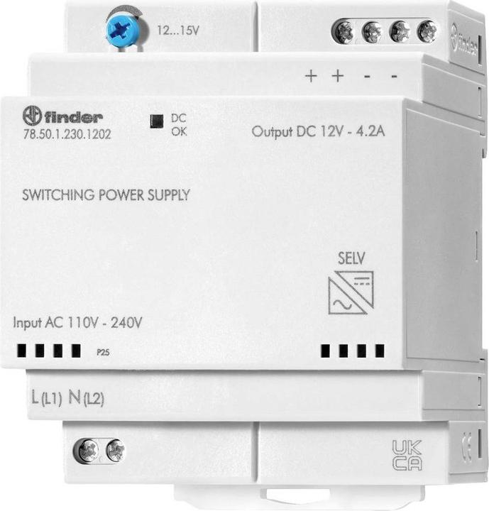 Finder DIN-rail switching power supply