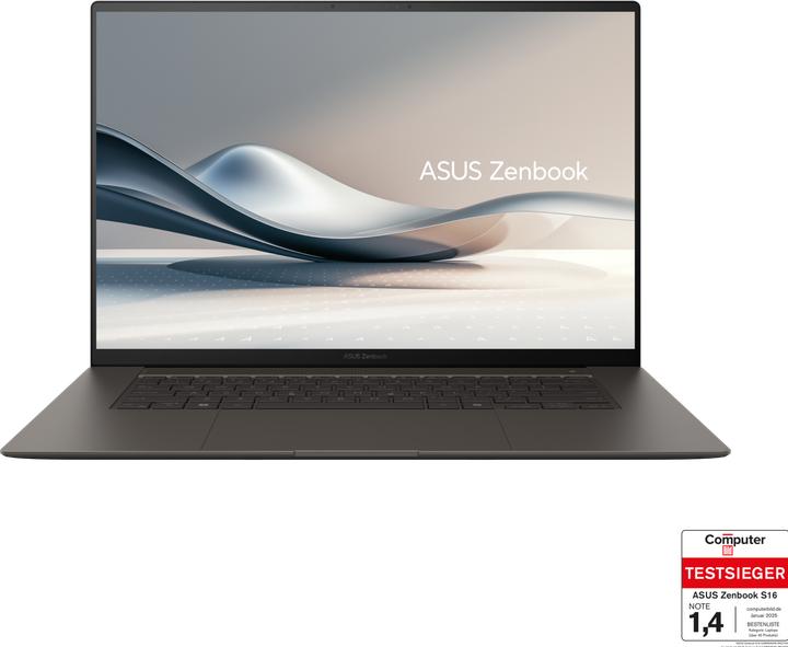 Immagine prodotto ASUS Zenbook S 16 (16", AMD Ryzen AI 9 HX 370, 32 GB, 1000 GB, DE)
