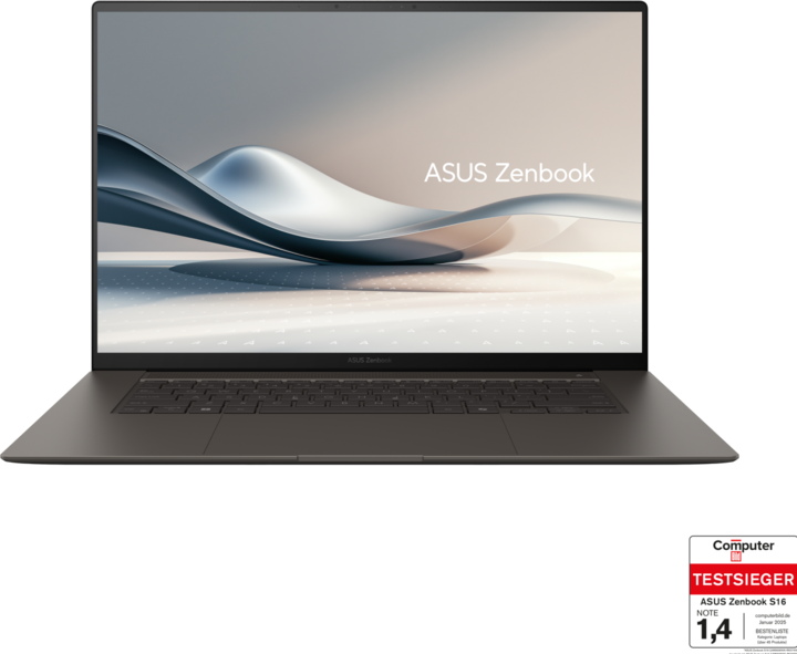 Produktbild ASUS Zenbook S 16 (15.98", AMD Ryzen AI 9 HX 370, 32 GB, 1000 GB, DE)