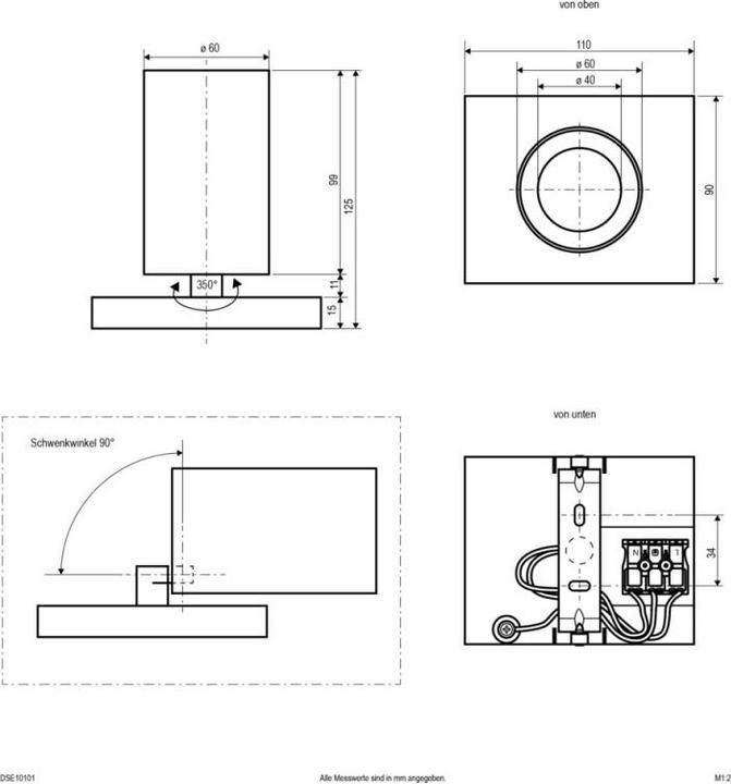 Produktbild EVN-Lichttechnik LED-Anbauleuchte (GU10)