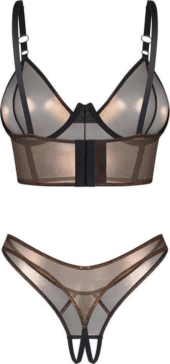 Produktbild Obsessive Soranna offener Top und String L/XL (L)