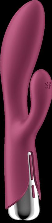 Actual product image Satisfyer Spinning Rabbit 1 Clitoris And G-Spot Stimulation Beige