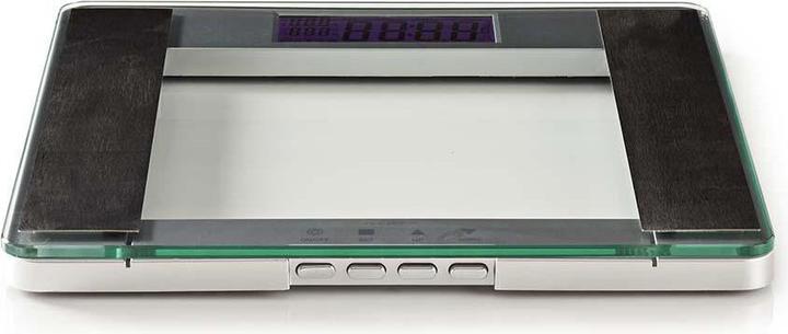 Actual product image Nedis PESC120DCT Body Mass Index (BMI) scales 10 user profiles Safety glass (180 kg)