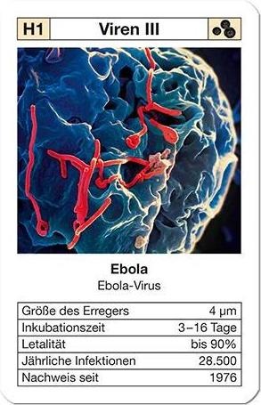Actual product image Weltquartett 1010 - SEUCHEN QUARTET - Diseases and their pathogens (DE edition) (German)