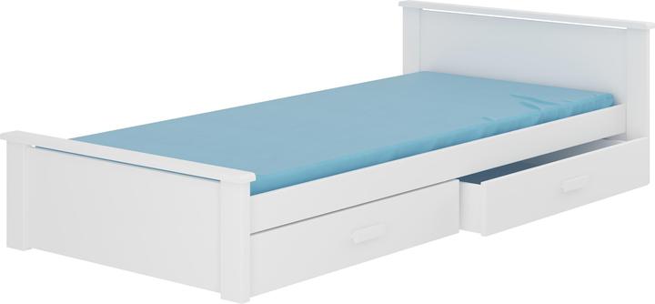 Actual product image ADRK Furniture Bed with mattress ALDEX 180x80 (80 x 180 cm)