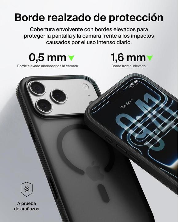 Productafbeelding Belkin Grip magn. Schutzhülle iPhone 17 Pro schwarz MSA035hqBK (Apple iPhone 17 Pro)