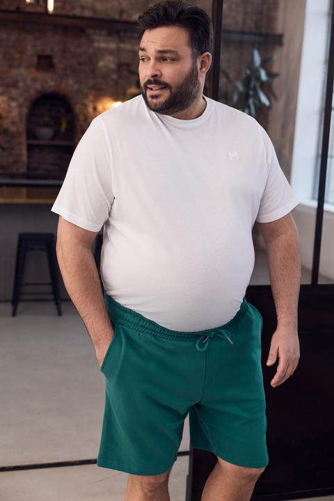 Produktbild Men+ Sweatbermuda, Basic, Elastikbund (3XL)