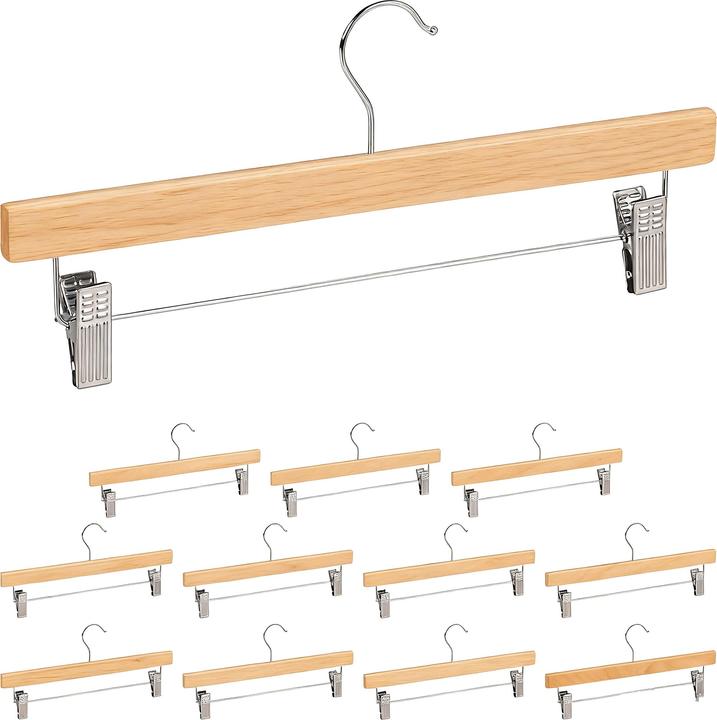 Relaxdays 12x Hosenbügel (12x)