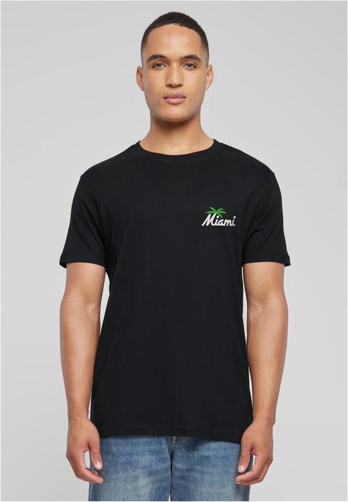 Produktbild Mister Tee Miami Palm Tree EMB Tee - 159805 (M)