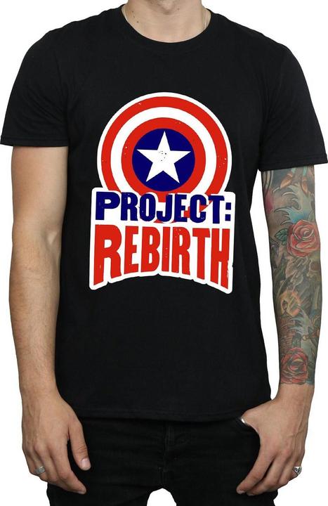 Produktbild Captain America Projekt Rebirth TShirt (3XL)