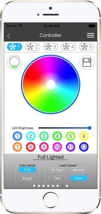 Actual product image Thermaltake Riing Plus 12 RGB (120 mm, 3x)