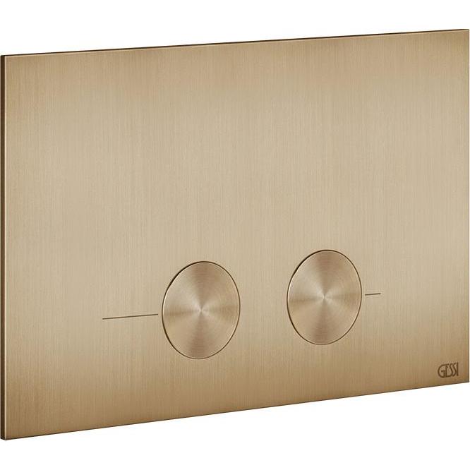 Gessi, Betätigungsplatte, 316 Betätigungsplatten für Geberit Sigma, 54611