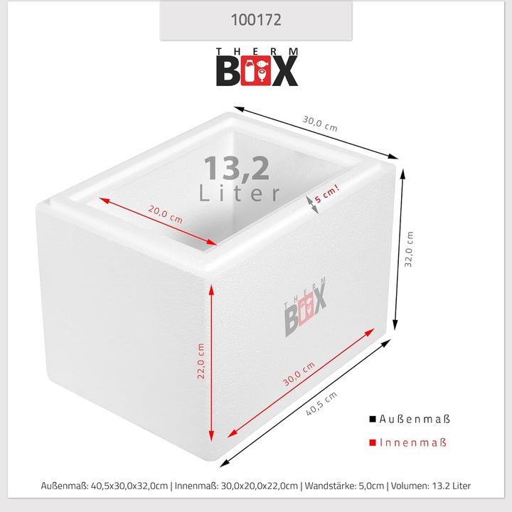 Image du produit Therm Box Styroporbox (30 x 20 x 22 cm)