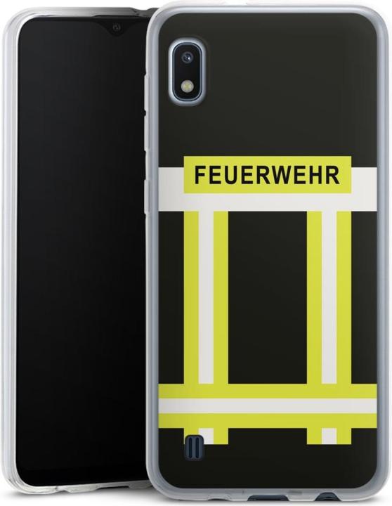 Produktbild DeinDesign Silikon Hülle für Samsung Galaxy A10 Handyhülle Case Smartphone Schutzhülle Beruf Feuerwehr (Samsung Galaxy A10)