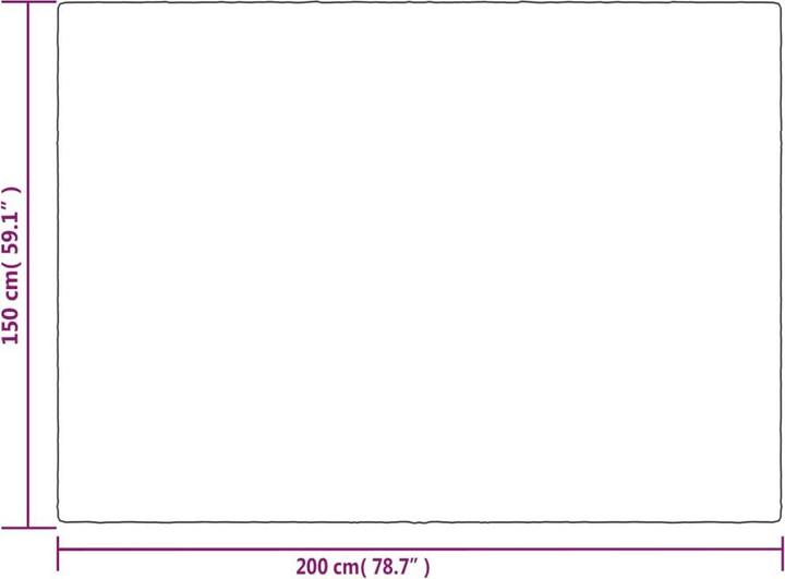 Immagine prodotto vidaXL Gewichtsdecke mit Bezug (200 x 150 cm)