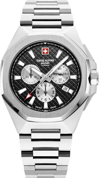 Image du produit Swiss Alpine Military 7005.9137 Chronographe de Typhoon pour hommes 42mm 10ATM (Chronographe, 42 mm)