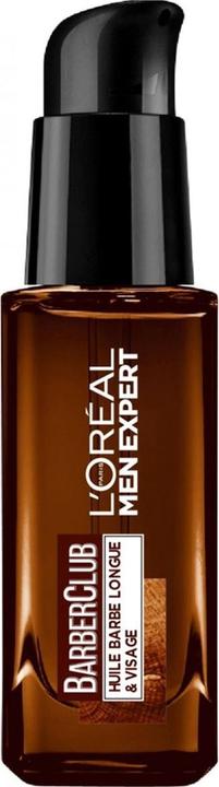 L'Oréal Paris Men Expert BarberClub Long Beard and Face Oil for Men with Cedarwood Essential Oil 30ml (30 ml)