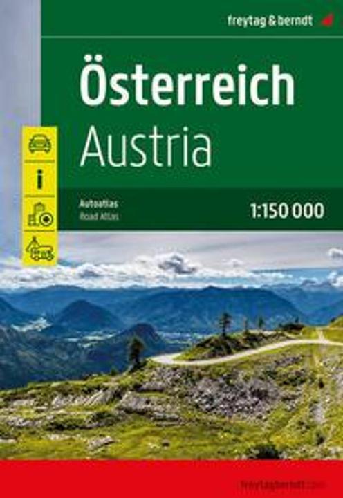 Österreich Supertouring, Autoatlas 1:150.000, freytag & berndt (German, freytag & berndt, 2022)