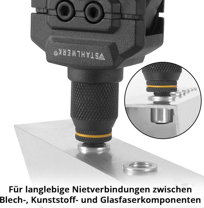 Actual product image Stahlwerk Blindnietzangen-Set (420 mm)