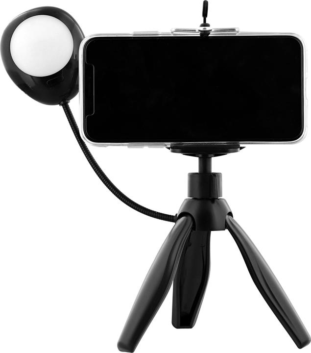 Produktbild T'nB Influence mini Tripod mit LED 7500k,20cm hoch, 3 modis, 360°