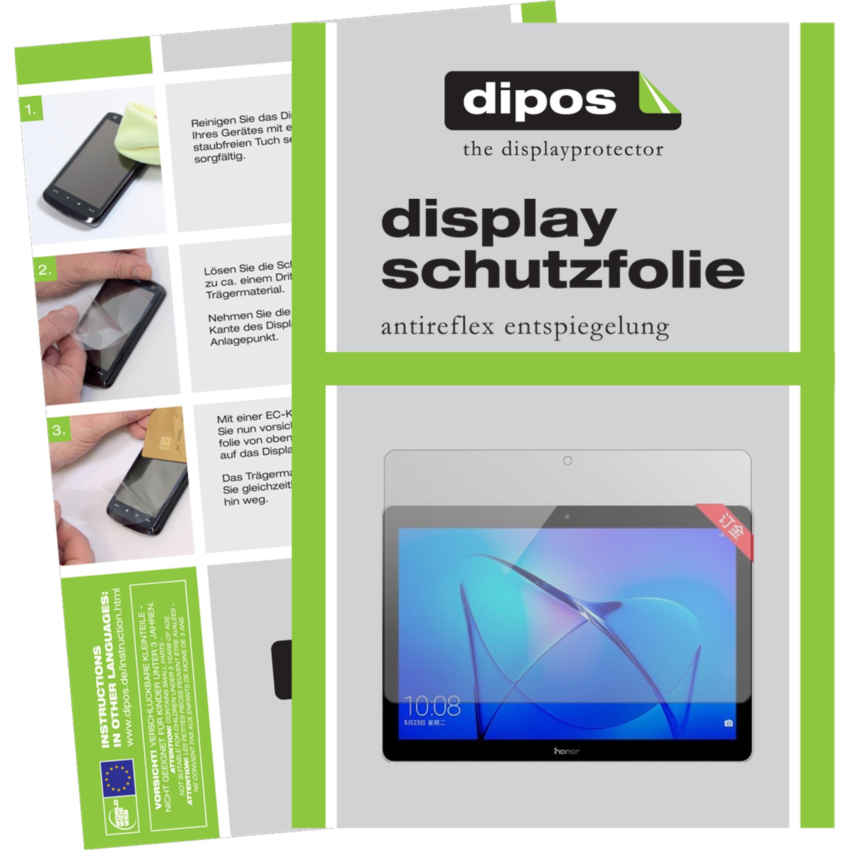 Dipos Displayschutzfolie Antireflex (2 Stück, Honor Play Pad 2 8), Tablet Schutzfolie