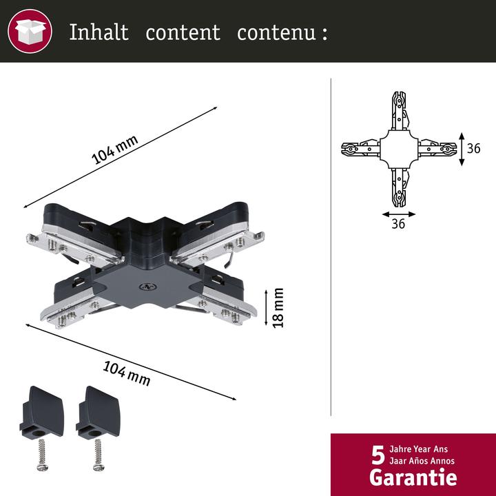 Image du produit Paulmann Connecteur URail X