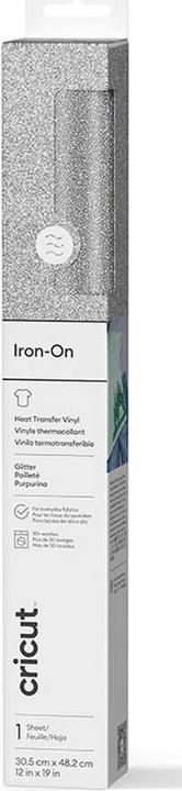 Produktbild Cricut Glitter Iron-On 30x48cm (Silver)