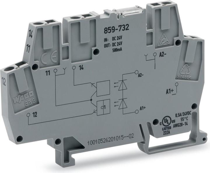 Actual product image Wago Optocoupler module