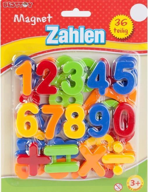 Besttoy Magnetzahlen - 36-teilig (36x)