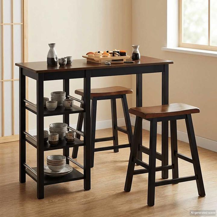 Produktbild vidaXL Bar-Set (108 x 48 x 91 cm)